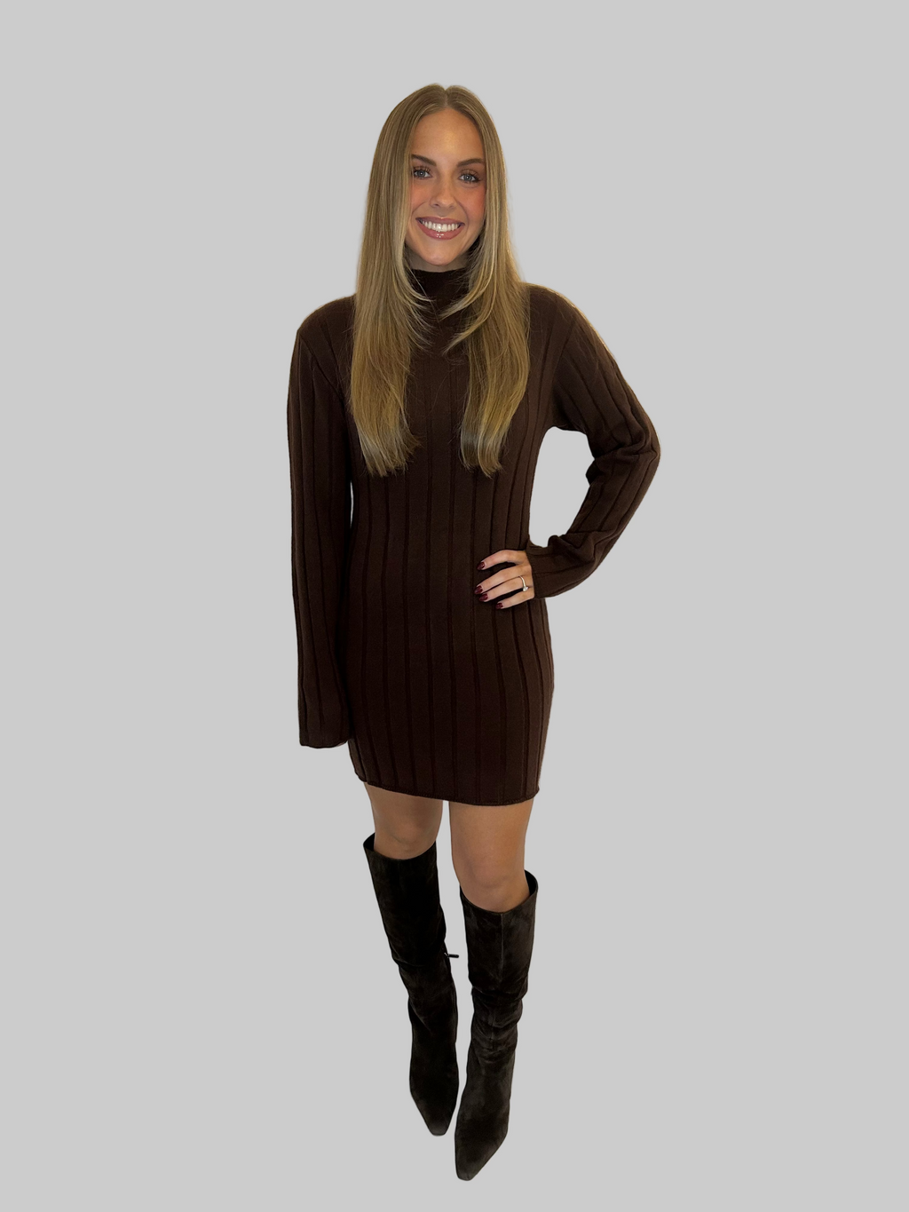 The Chocolate Mini Dress