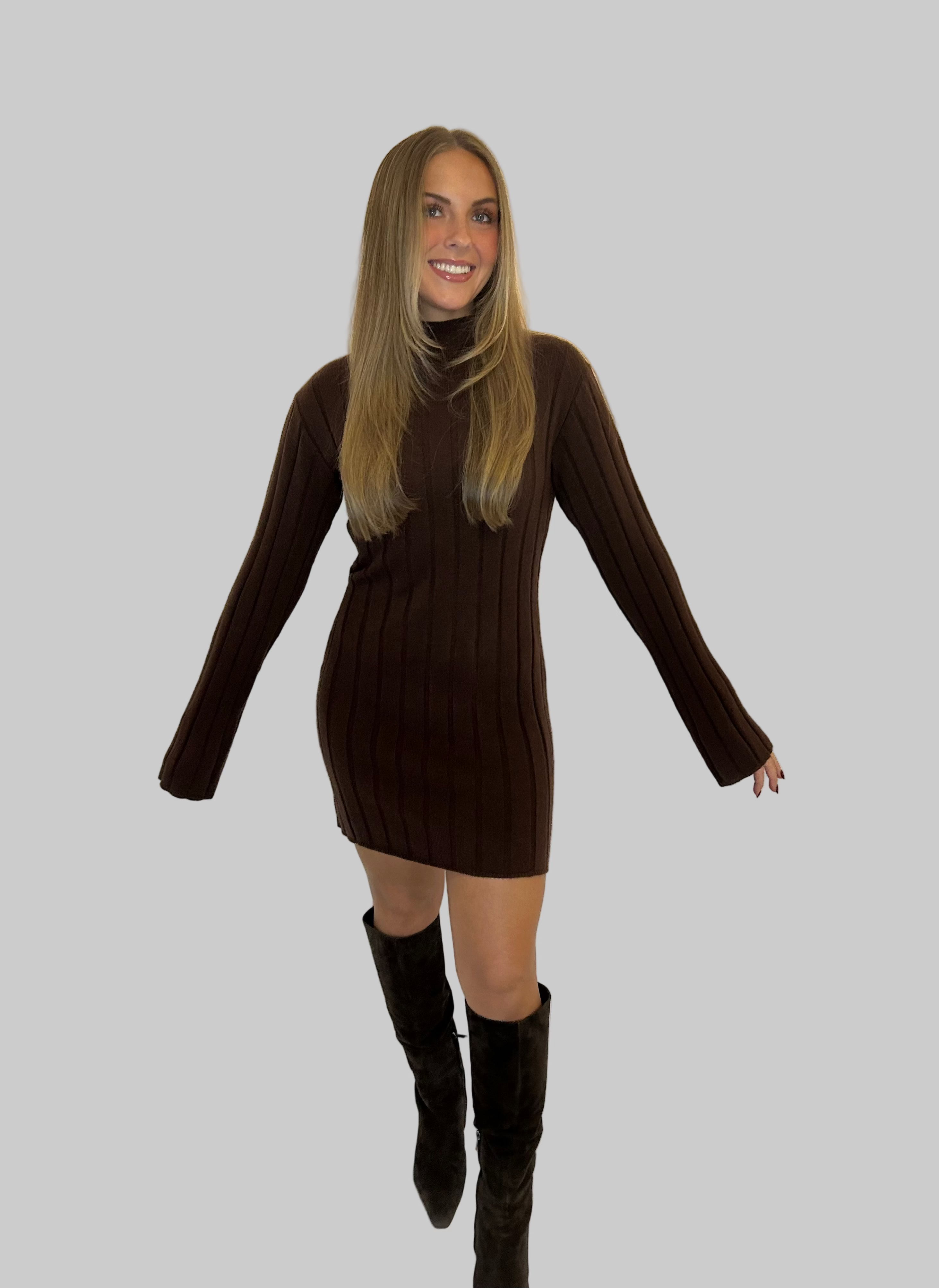 The Chocolate Mini Dress